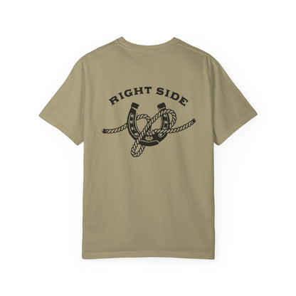 Right Side Rope Knot T Shirt | Western Horse Girl Graphic Tee