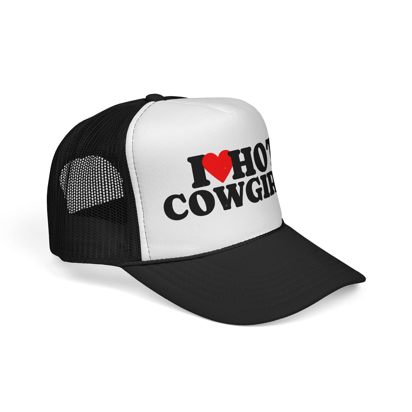 I Love Hot Cowgirls Trucker Hat, Western Trucker Hats, Cowgirl Trucker Hat, Cowboy Trucker Hat, Rodeo Hats, Rodeo Lover Gift, Rodeo Hat