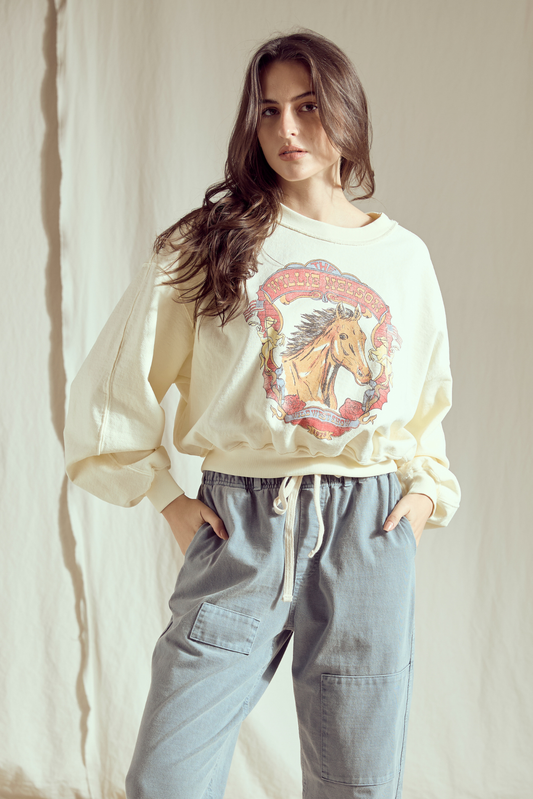 Willie Nelson Wild West Sweatshirt