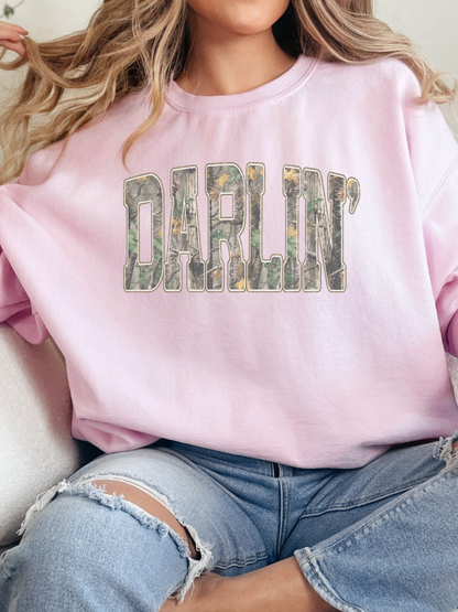 Hello Darlin' Camo Graphic Tee