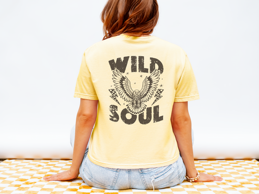 Wild Soul Boxy Tee | Comfort Colors® Cropped Tee