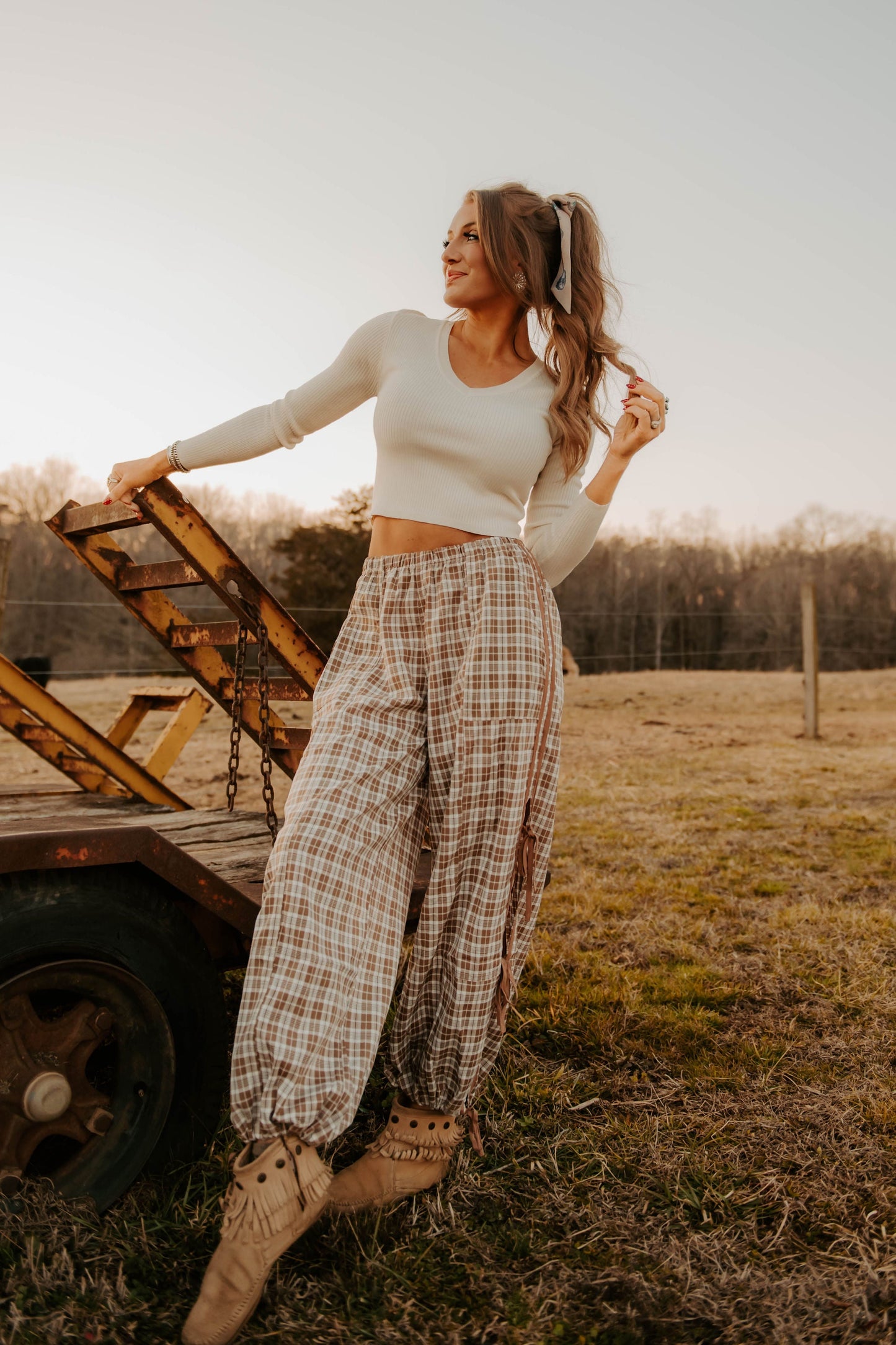 The Palmer Pants | Effortless Wide Leg Western Chic Pants
