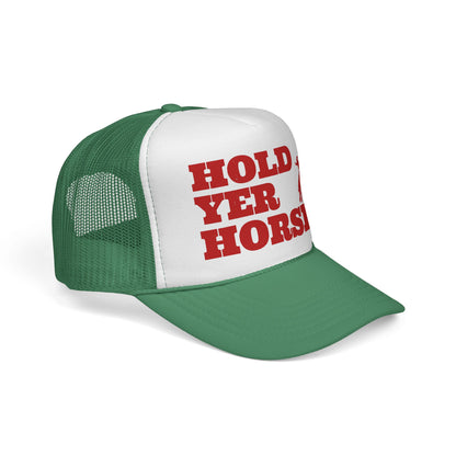 Hold Yer Horses Trucker Hat | Cowgirl Vibes Snapback by Otto