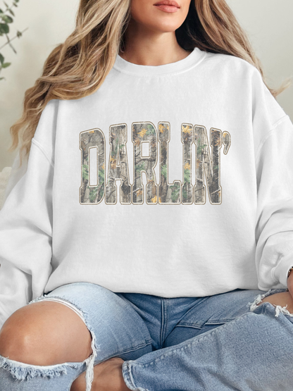 Hello Darlin' Camo Graphic Tee