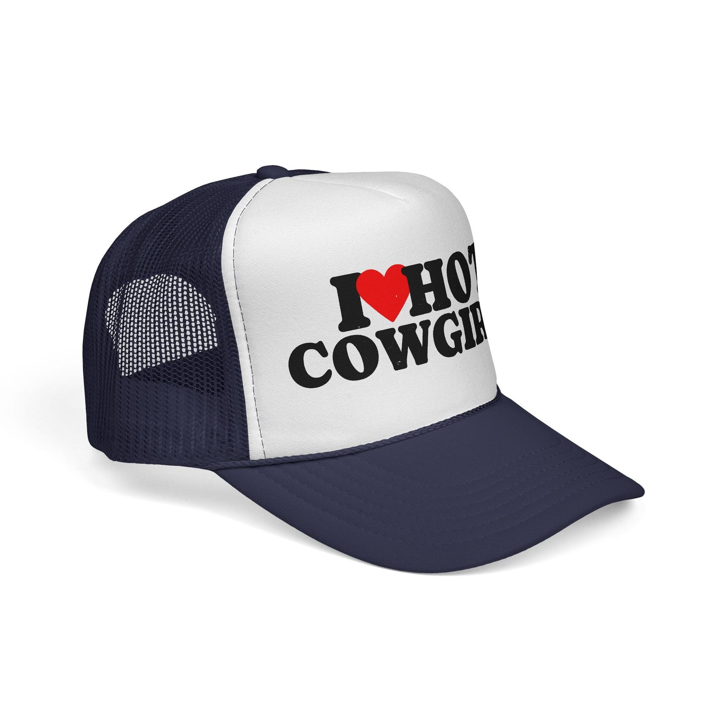 I Love Hot Cowgirls Trucker Hat, Western Trucker Hats, Cowgirl Trucker Hat, Cowboy Trucker Hat, Rodeo Hats, Rodeo Lover Gift, Rodeo Hat
