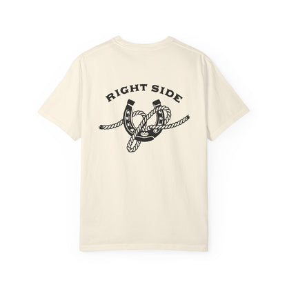 Right Side Rope Knot T Shirt | Western Horse Girl Graphic Tee