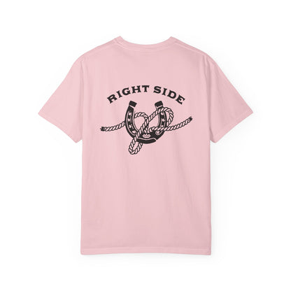 Right Side Rope Knot T Shirt | Western Horse Girl Graphic Tee