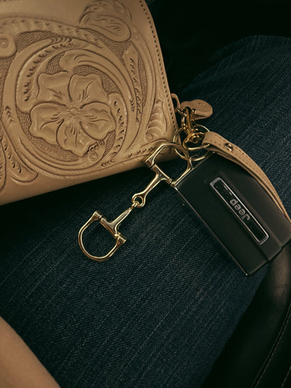 The Horse Bit Keychain {GOLD + SILVER}
