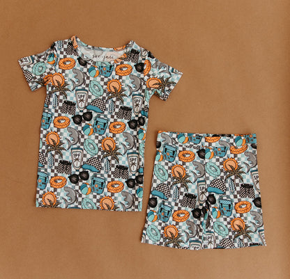 Summer Surf Bamboo Set