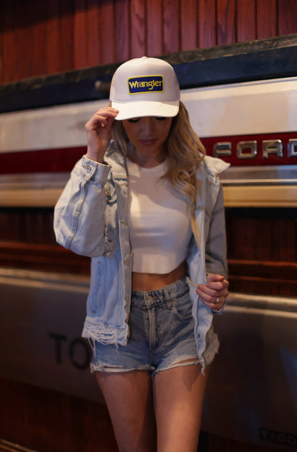 Wrangler Patch Foam Trucker Hat