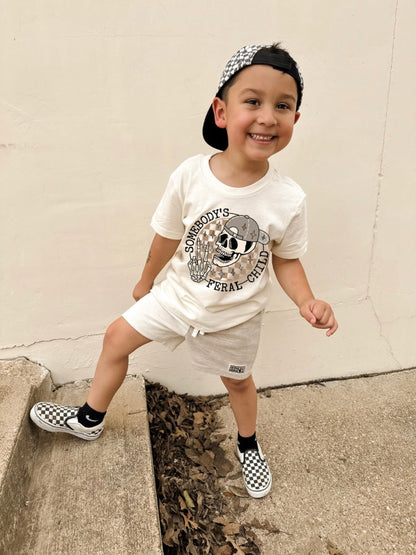 Somebody's Feral Child - 100% Cotton Tee