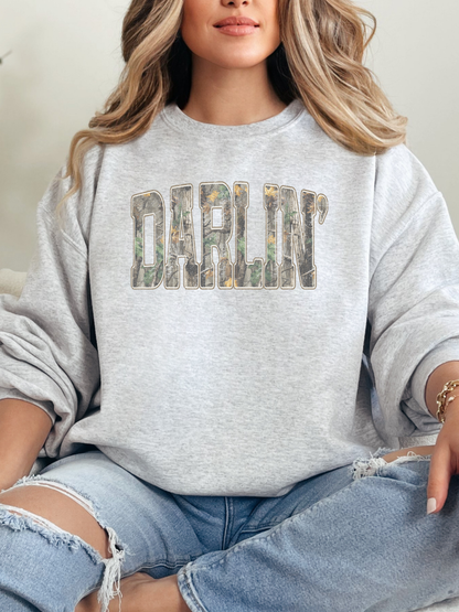 Hello Darlin' Camo Graphic Tee