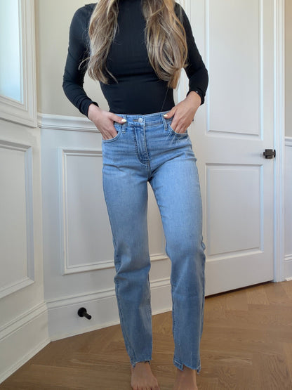 Jupiter High Rise Straight Leg Jeans