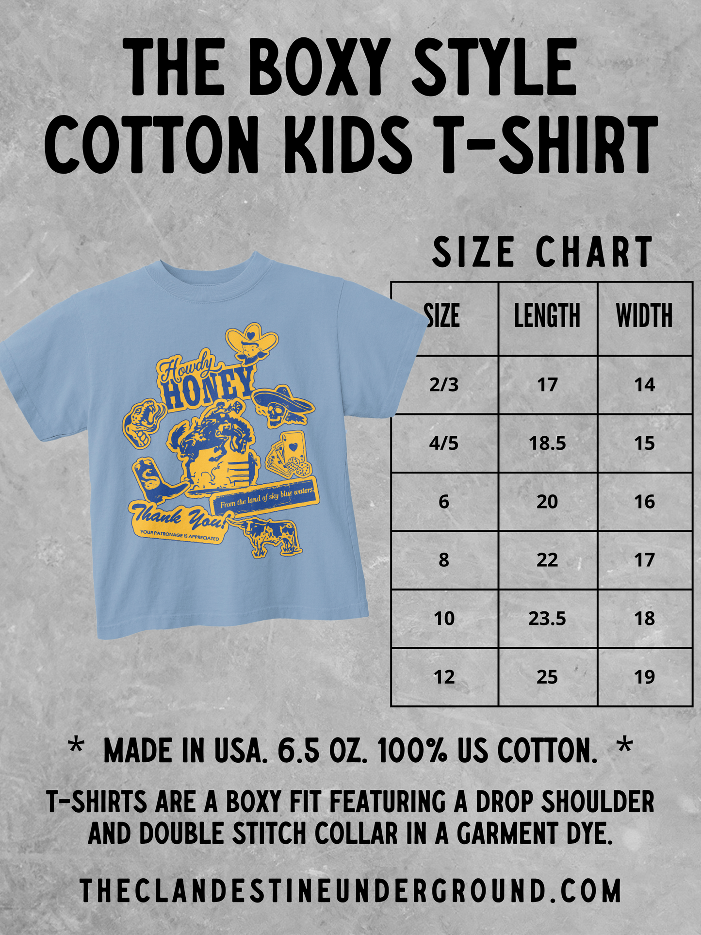 Underground Original Design: * KIDS * Actually This is My First Rodeo Kids T-Shirt