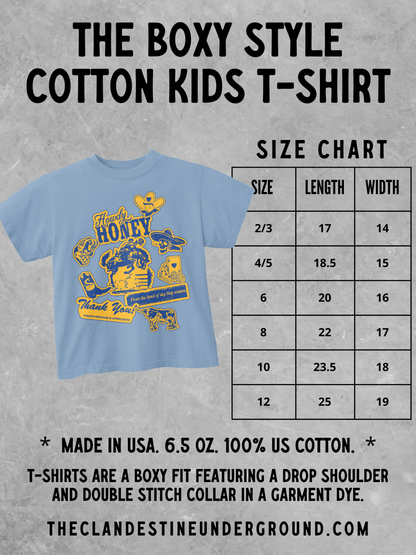 Underground Original Design: * KIDS * Actually This is My First Rodeo Kids T-Shirt