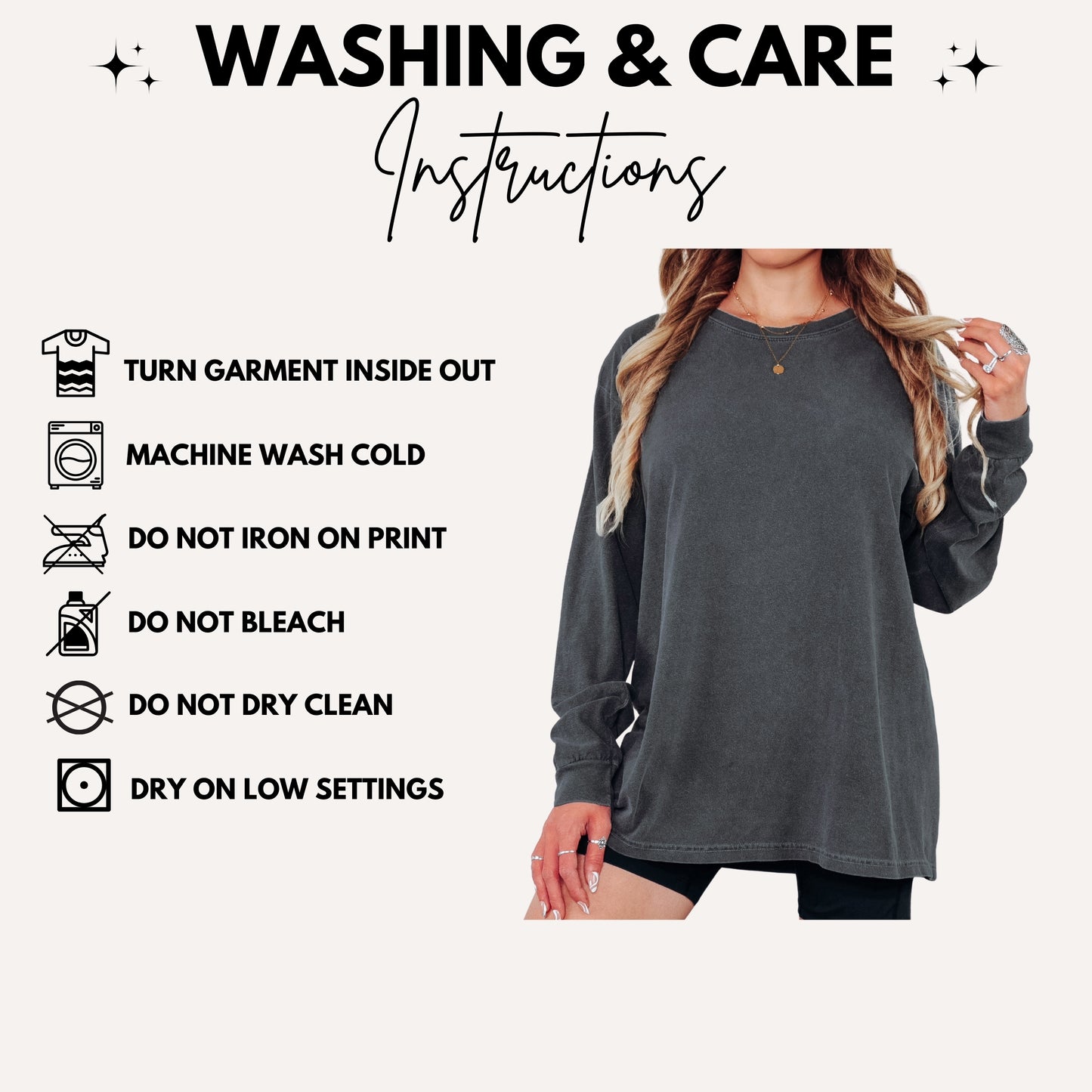 Mom Vibes Long Sleeve Tee – Comfort Colors® Long Sleeve Tee