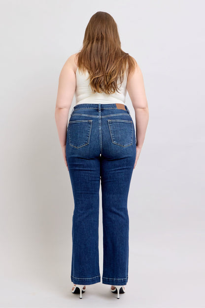 Jacqueline Judy Blue Flare Jeans