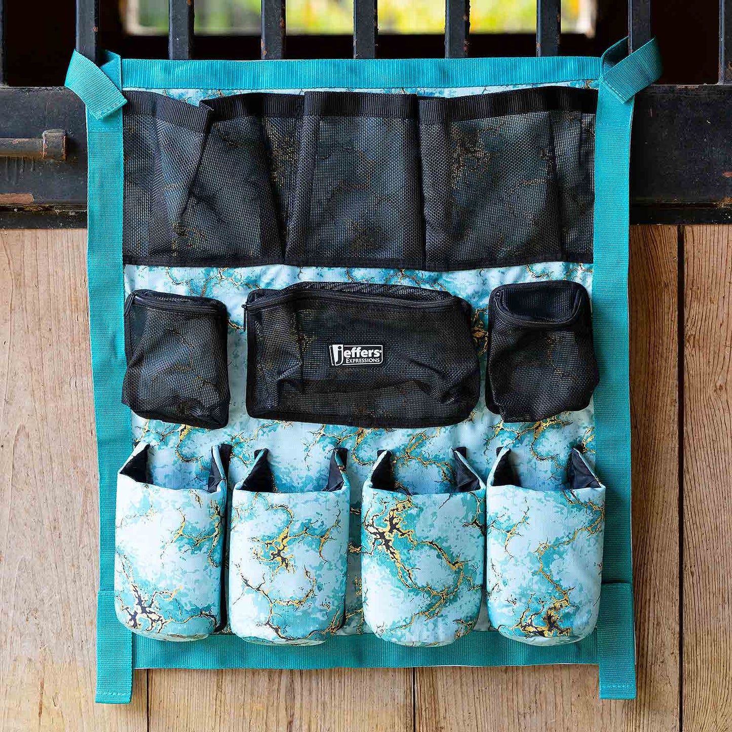 Jeffers Expression Trailer Door Horse Grooming Caddy